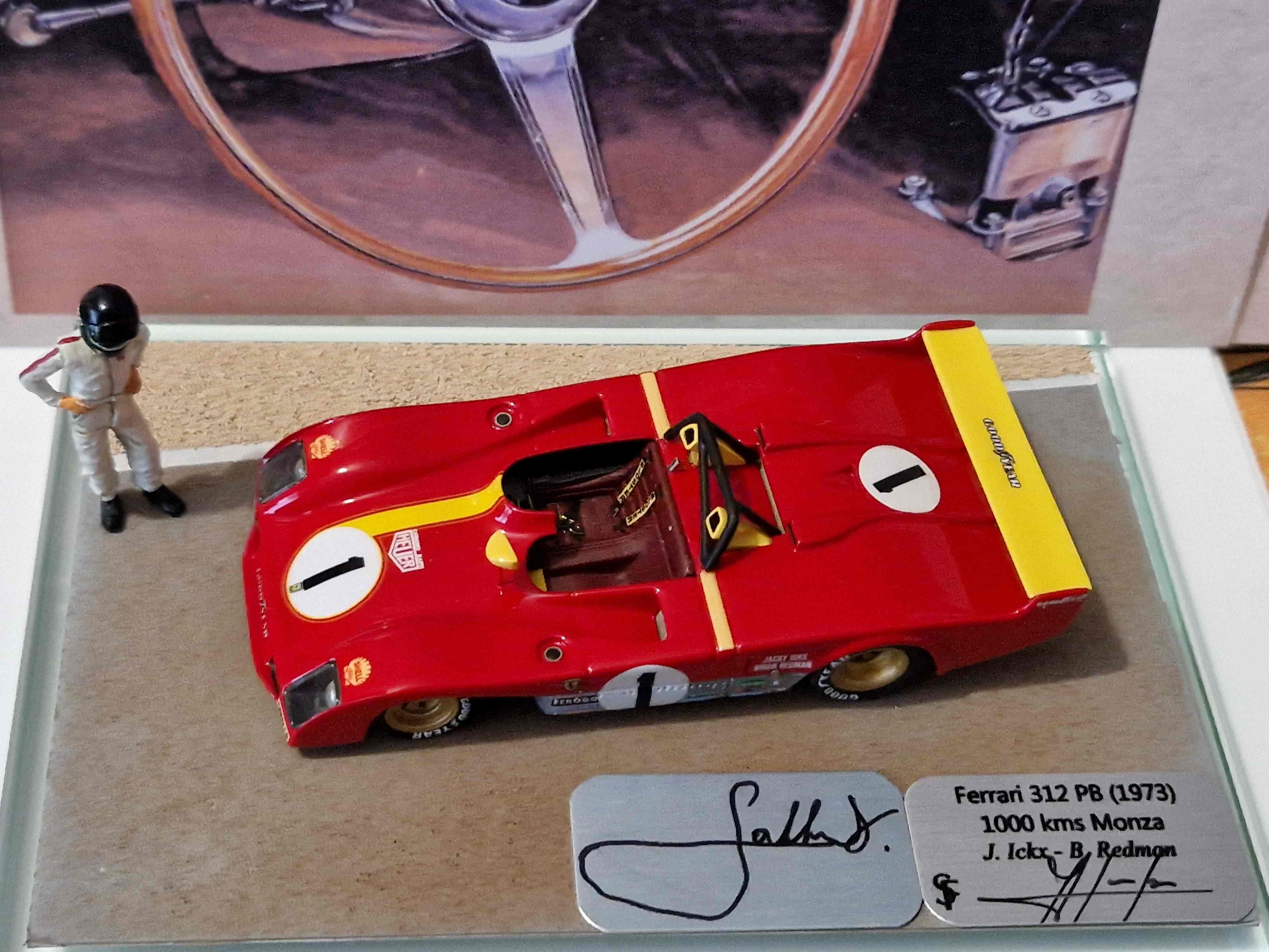 F. Suber : Ferrari 312PB winner Monza 1972
